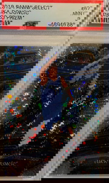 Luka Doncic 2019 Select Disco Prizm PSA 9