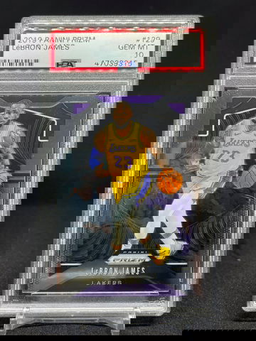 2019 Panini Prizm LeBron James Base Gem Mint PSA 10