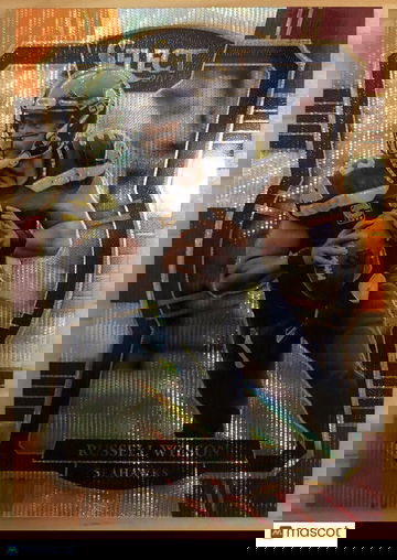 Russell Wilson 2017 Panini Select #104 TRI-COLOR PRIZM #31/149 Seattle Seahawks