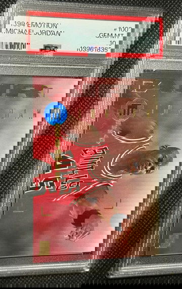 1994 Skybox Emotion Michael Jordan #100 PSA 10 