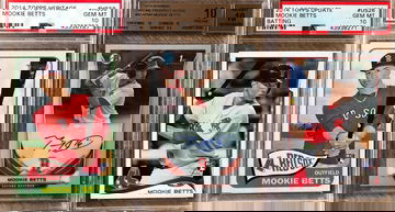 INVESTOR LOT 3 X MOOKIE BETTS RC: BGS10/10 PRISTINE CHROME AUTO / PSA10 TOPPS UPDATE + HERITAGE *SHIPS FROM CANADA*