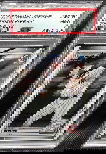 Everson Pereira Bowman Chrome 1st PSA 9