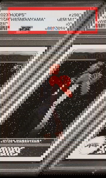 2023 HOOPS #298 VICTOR WEMBANYAMA PSA 10