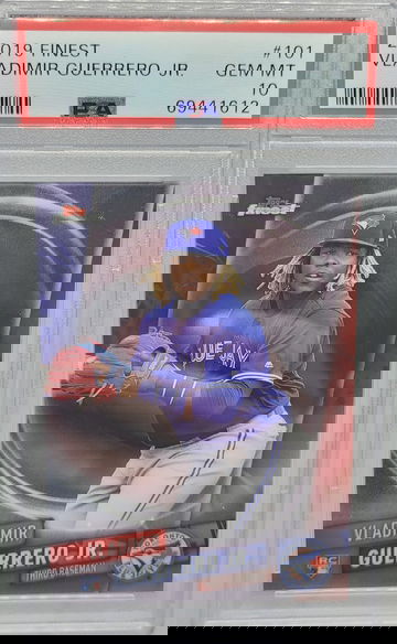 2019 Finest #101 Vladimir Guerrero Jr RC PSA 10