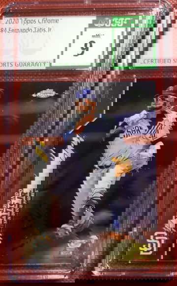 #84 Fernando Tatis Jr. 2020 Topps Chrome CGS 9 Mint