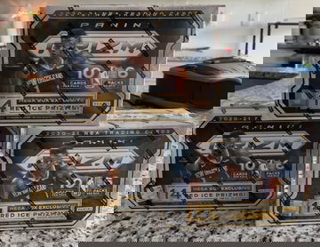 (3) 2021 Panini Prizm Basketball NBA Mega Box 