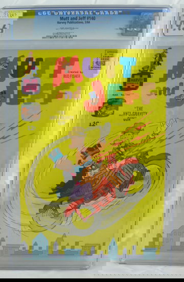 MUTT AND JEFF #140, CGC 9.6 NM+ --- SINGLE HIGHEST GRADED