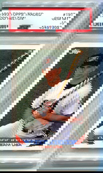 1993 Topps Traded #19T Todd Helton PSA 10