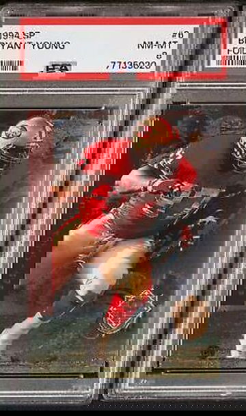 1994 SP #6 Bryant Young PSA NM-MT 8