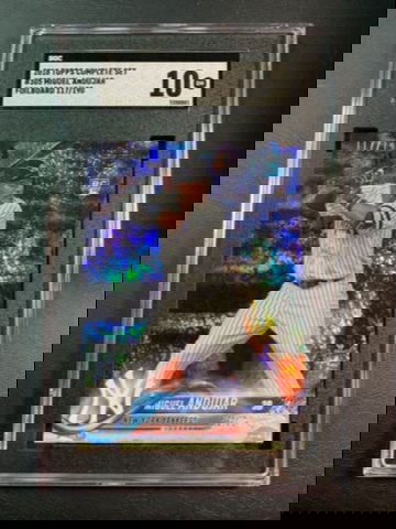 Miguel Andujar 2018 Topps Foilboard 305 Rookie #'d 117/190 SGC 10 Gem Mint.