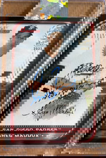 Greg Maddux 2008 Bowman Certified Autograph Issue /10