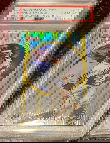 2019 Bowman Best Fernando Tatis 1999 Franchise Favorites PSA 10