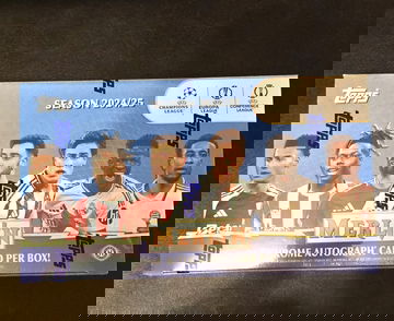 2024-25 Topps MERLIN UCC SOCCER  Sealed Hobby Box  In Hand  Ready to ship