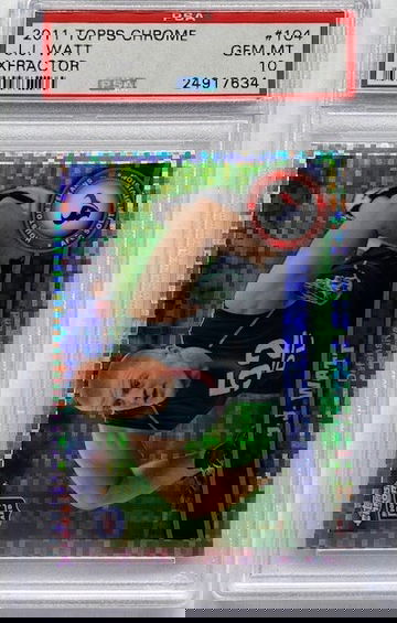 2011 Topps Chrome Refractor PSA 10 low pop!