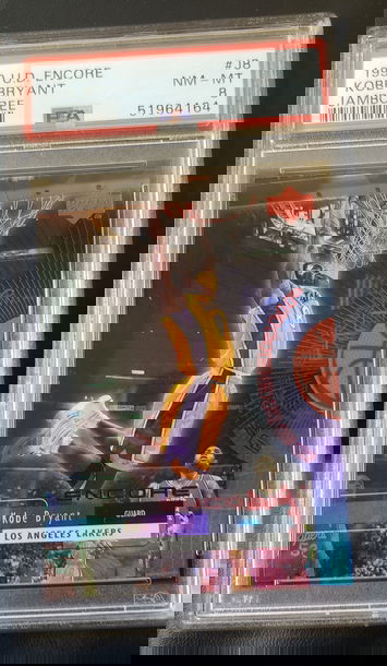 1999-00 Upper Deck Encore Jamboree #J8 Kobe Bryant PSA 8 NM-MT