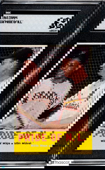 1963 Topps Pride Of N. L. #138 SGC 6