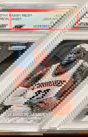 LeBron James 2014 Panini Prizm #48 PSA 10!