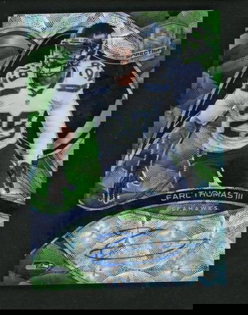 2022 Panini Spectra #SIG-ETH Earl Thomas III  Green Auto /25