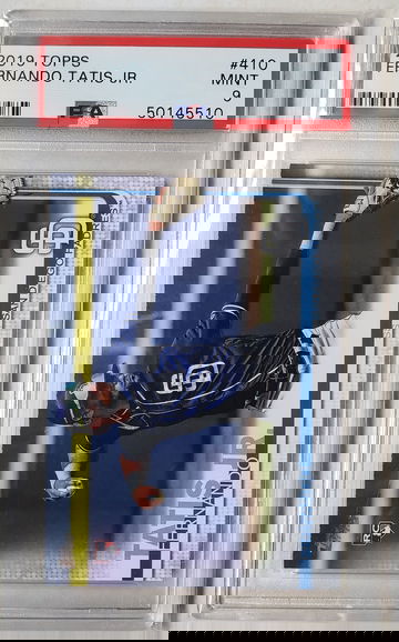 2019 Topps Series 2 Fernando Tatis Jr. #410 Rookie PSA 9