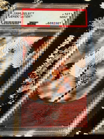 1996 Select Derek Jeter Rookie! PSA 9 Mint!