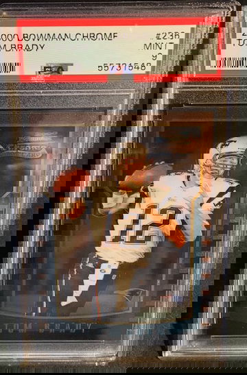 2000 Bowman Chrome Tom Brady RC PSA 9