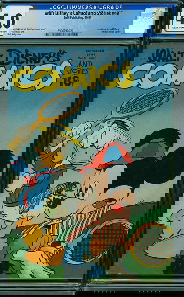 WALT DISNEY'S COMICS AND STORIES #49, CGC 4.0 VG