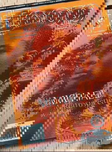 Michael Jordan 1997-98 Upper Deck Cover Story Hoop Magazine June 1998 #C7