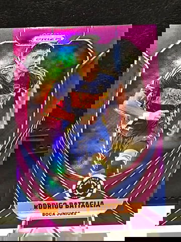2025 Panini Prizm FIFA Club World Cup  PURPLE Prizm  Rodrigo Battaglia  /125  Boca