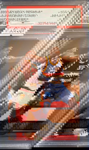 1993 Skybox Premium Olajuwon vs. Mutombo Showdown Series #SS4 PSA 8 NM-MT