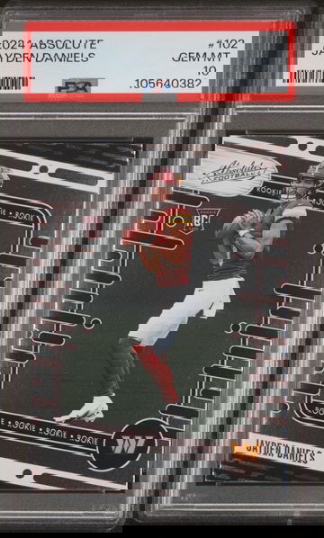 2024 Panini Absolute Jayden Daniels #102 PSA 10