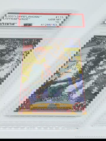 2003-04 Topps Chrome Dwyane Wade RC PSA 10