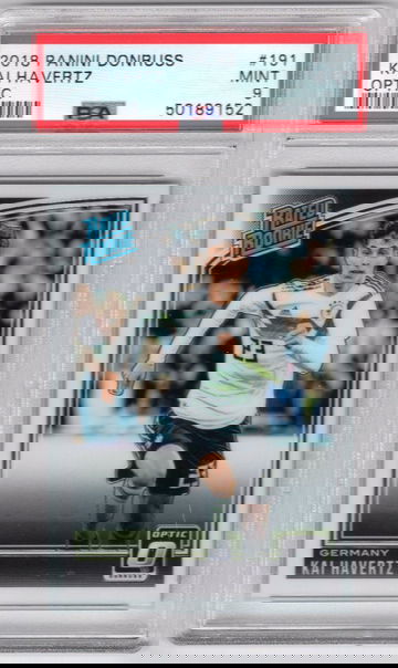 2018 Panini Donruss Optic Kai Havertz Rated Rookie RC PSA 9 Mint