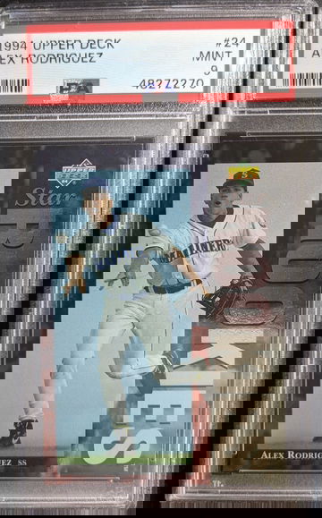 1994 Upper Deck #24 Alex Rodriguez PSA 9 Yankees