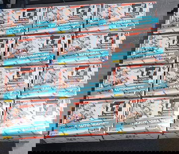 2021 Donruss Football Mega Box Factory Sealed - Lot of 12