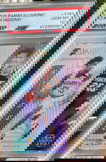 2019 Panini Illusions Cam Reddish #193 RC Rookie Card PSA 10 Gem Mint 🔥📈