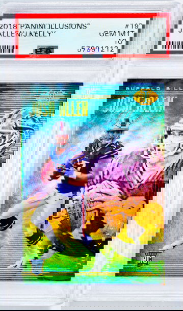 2018 Josh Allen / Jim Kelly Panini Illusions    #19 PSA 10