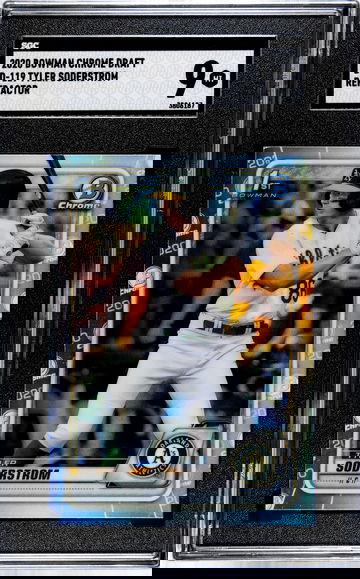 2020 Bowman Chrome Draft Tyler Soderstrom Refractor BD-119