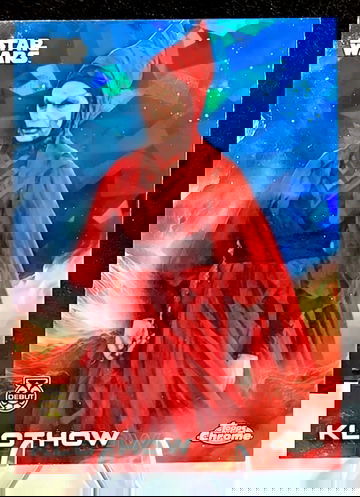 2025 Topps Chrome Sapphire Star Wars #75  Klothow  Debut RC  Ahsoka