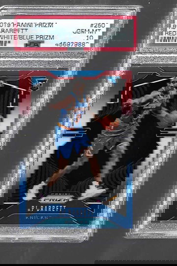 2019 Prizm R J Barrett Red White Blue Prizm