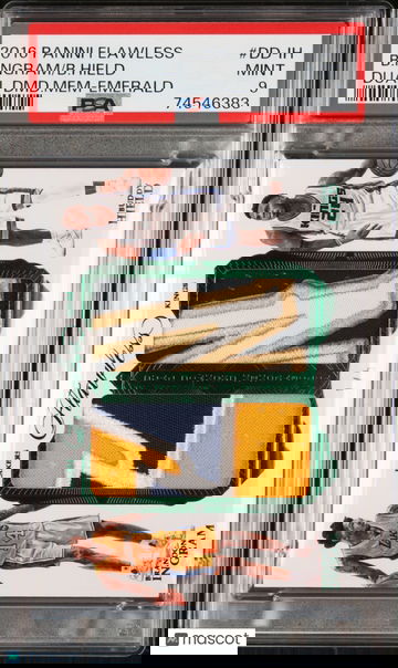 2016 Flawless Dual Diamond Memorabilia B. Ingram/ Hield #/5 PSA 9 Rookie Patch