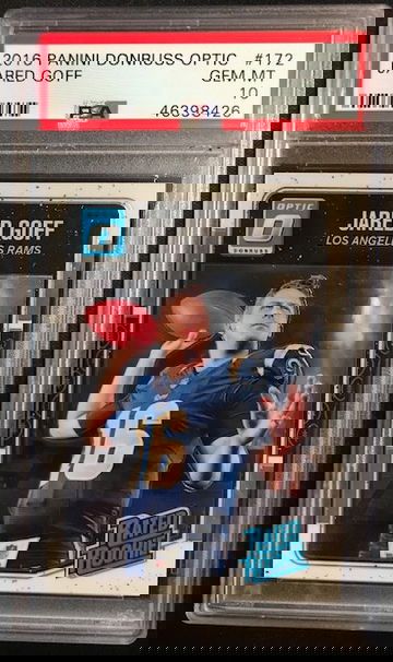 Jared Goff 2016 Optic PSA 10