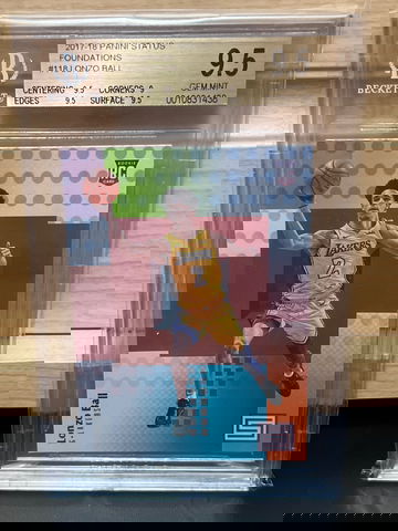 Lonzo Ball rookie pop of 1 BGS 9.5