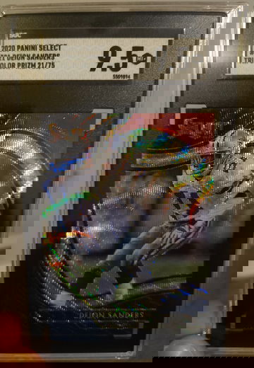 Deion Sanders 2020 Select Field Level Tri Color /75 SGC 9.5 MINT+ 🏈 JERSEY #ED