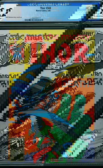 THOR #343, CGC 9.2 NM-