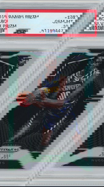 2019 Panini Prizm Silver #282 Bol Bol RC PSA 10