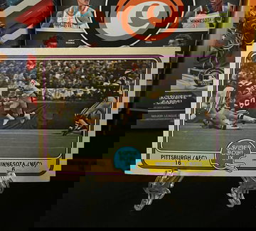 1981 Fleer #65 Super Bowl IX Pittsburgh Steelers Franco Harris Football Card