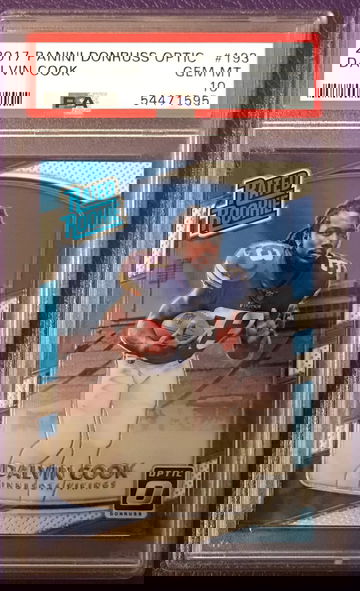 2017 Panini Donruss Optic Dalvin Cook #193 PSA 10