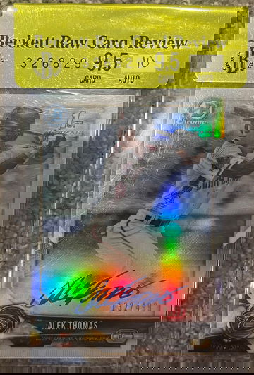 2018 Bowman Chrome Alek Thomas auto /499