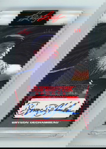 💎 2021 LEAF ULTIMATE SPORTS SIGNATURES BRYSON DECHAMBEAU 1/4 Golf 🏆 EBAY 1/1