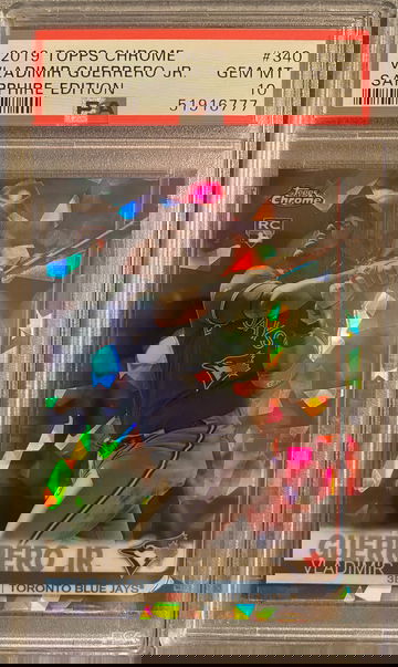 2019 Topps Chrome Sapphire Vladimir Guerrero Jr PSA 10